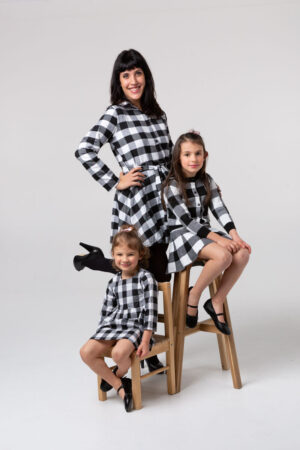 Me&minime rock it in plaid