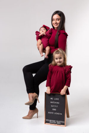 Burgundy matching, what else?
