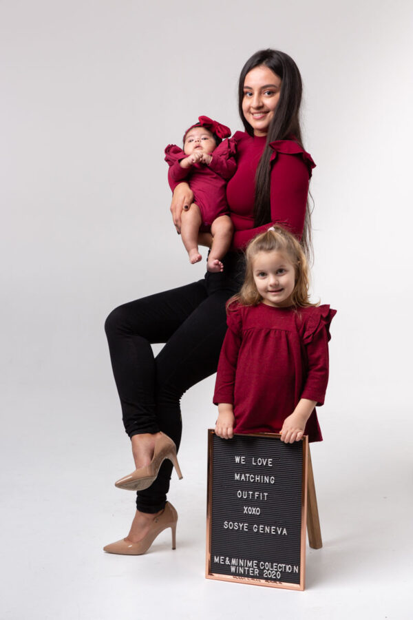 Burgundy matching, what else?